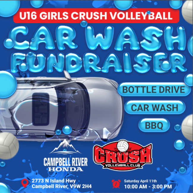 U16 Girls Car Wash Fundraiser — Saturday April 11th